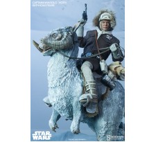 Star Wars Action Figure 1/6 Captain Han Solo Hoth and Tauntaun Deluxe set